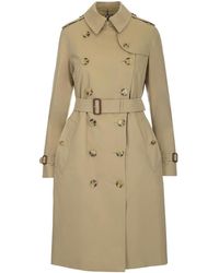 Burberry - The Kensington Long Trench Coat - Lyst