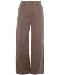 P.A.R.O.S.H. - Wide-Leg Denim Jeans - Lyst