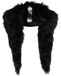 SAPIO - Long Fur Collar - Lyst