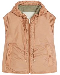 Weekend by Maxmara - Reversible Water-Repellent Canvas Vest - Lyst