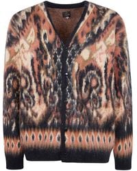 Needles - Mohair Paisley Cardigan - Lyst