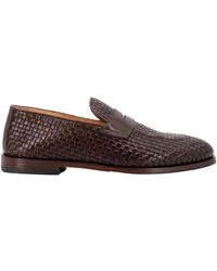 Brunello Cucinelli - Braided Leather Loafer - Lyst