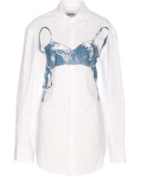 Jean Paul Gaultier - Shirt With Frontal Buttons Closure - Lyst