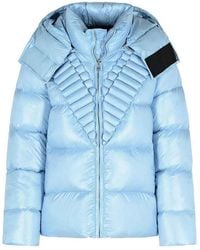 RAXXY - Down Jacket With Embossed Pattern - Lyst