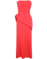 La Petite Robe Di Chiara Boni - Taro Long Zp Jersey Long Dress - Lyst