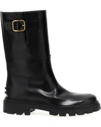 Tod's - Gomma Pesante Stivaletto Boots - Lyst