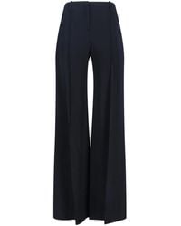 Ermanno Scervino - Wide Leg Viscose Pants - Lyst