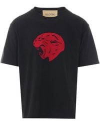 Valentino Garavani - Panther T-Shirt - Lyst