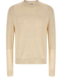 Jil Sander - Silk Hemp Sweater - Lyst