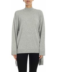 KARL LAGERFELD - Pullover Chiaro Melange - Lyst