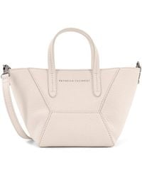 Brunello Cucinelli - Bc Duo Leather Shoulder Bag - Lyst