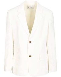 Ami Paris - Single-Breasted Jacket - Lyst