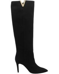Via Roma 15 - V Suede Pump Boots - Lyst