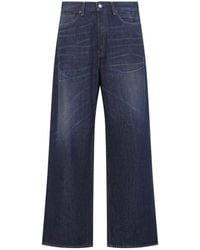 Acne Studios - 1981 Dive Leather Jeans - Lyst