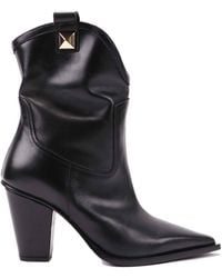 Albano - Leather Boots - Lyst