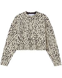 Proenza Schouler - Animal Jacquard Sweater - Lyst