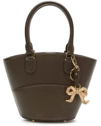 Self-Portrait - Leather Shoulder Bag With Iconic Charm - Lyst