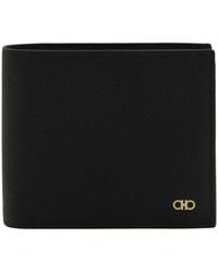 Ferragamo - Leather Wallet - Lyst