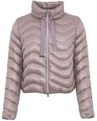 Herno - Short Ultralight Nylon Down Jacket - Lyst