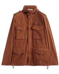 Aspesi - Cotton Minifield Jacket - Lyst