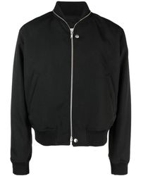 Jil Sander - Zip Bomber Jacket - Lyst