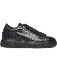 Giuliano Galiano - Mars Crock Leather Sneakers - Lyst