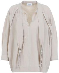 Lemaire - Blouse With Scarf - Lyst