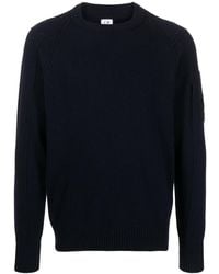 C.P. Company - Wool Crewneck Jumper - Lyst