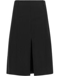 MISENITHE - Anne-Mary Wool Skirt - Lyst