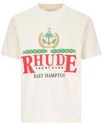 Rhude - Pattern T-shirt - Lyst