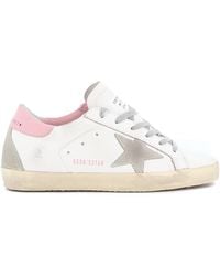 Golden Goose - Distressed Canvas Sneakers - Lyst