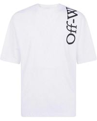 Off-White c/o Virgil Abloh - Vertical Bookish Skate Short Sleeves Tee - Lyst