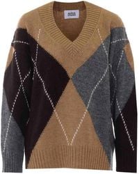 Alpha Studio - Rundhalspullover - Lyst