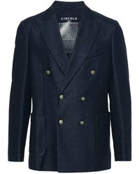 Circolo 1901 - Double-Breasted Jacket - Lyst