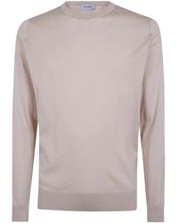 John Smedley - Rowland Crewneck Long Sleeves Pullover - Lyst