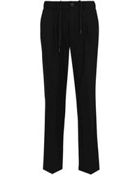 Herno - Technical Wool Blend Trousers - Lyst