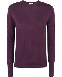 Aspesi - Rundhalspullover - Lyst