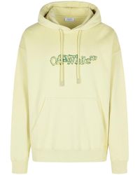 Off-White c/o Virgil Abloh - Ivory Cotton Sweatshirt - Lyst