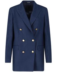 Tagliatore - J-Jasmine Double-Breasted Blazer - Lyst