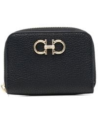 Ferragamo - Gancini Leather Card Case - Lyst