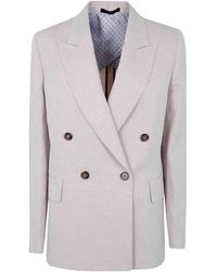 Paul Smith - Double Breasted Jacket - Lyst