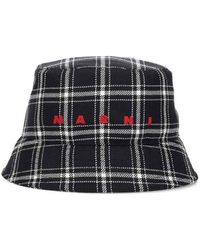 Marni - Cappello Bucket Tartan - Lyst