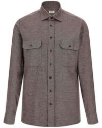 Borriello - Camicia Di Flanella - Lyst