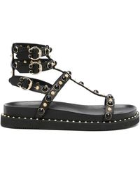 Ash - Upup Studded Leather Sandals - Lyst