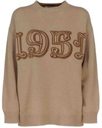 Max Mara - Sweater In Wool And Cashmere - Lyst