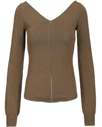 Lemaire - V-Neck Top - Lyst