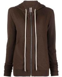 Rick Owens - Zip-Up Cashmere Hoodie - Lyst