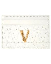 Versace - Card Holder Virtus - Lyst