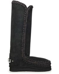 Mou - Eskimo 40 Boots With Rhinestone Logo - Lyst