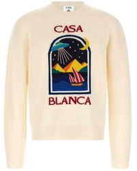 CASABLANCA - 'Pyramid Abduction' Sweater - Lyst